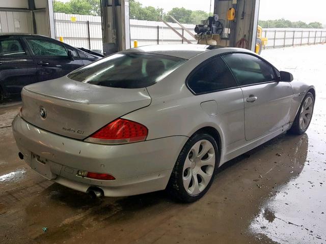 WBAEH73415B193824 - 2005 BMW 645 CI AUT SILVER photo 4