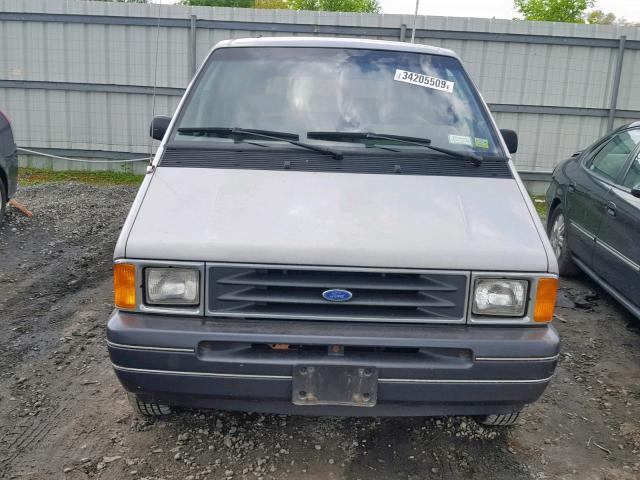 1FMDA41X4MZA34831 - 1991 FORD AEROSTAR SILVER photo 9