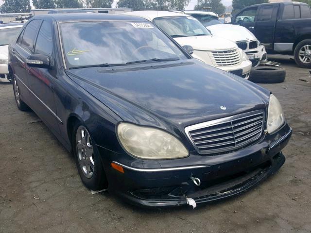 WDBNG75JX6A466452 - 2006 MERCEDES-BENZ S 500 BLACK photo 1