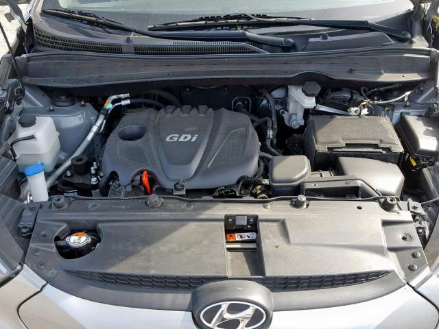 KM8JU3AG0FU043658 - 2015 HYUNDAI TUCSON LIM SILVER photo 7