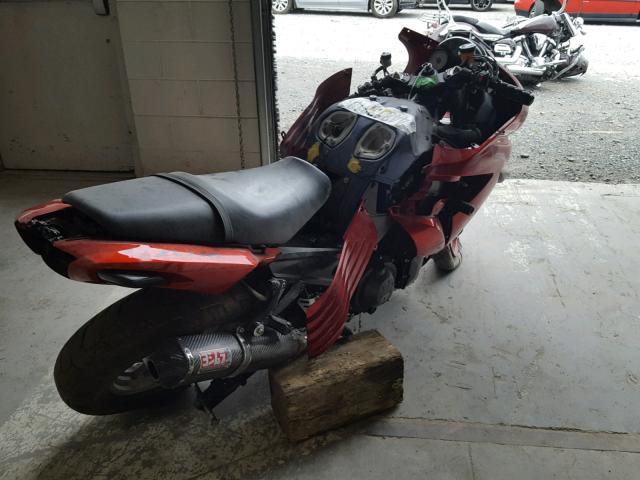 JKBZXNC138A005905 - 2008 KAWASAKI ZX1400 C RED photo 4