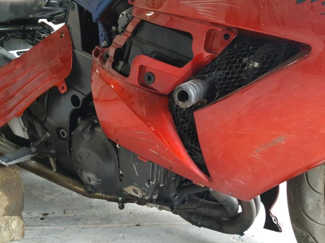 JKBZXNC138A005905 - 2008 KAWASAKI ZX1400 C RED photo 7