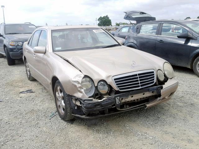 WDBJF65J02B405384 - 2002 MERCEDES-BENZ E 320 GOLD photo 1