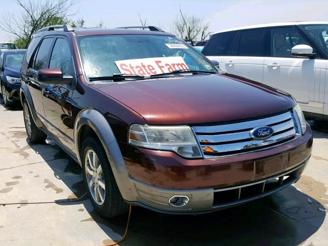 1FMDK02W09GA02117 - 2009 FORD TAURUS X S BURGUNDY photo 1