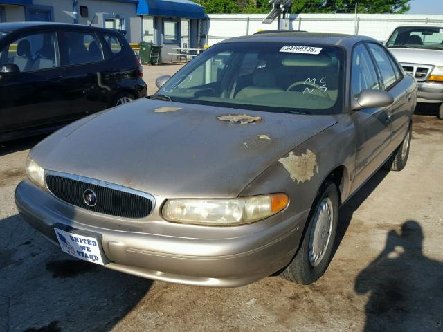 2G4WY55J0Y1250125 - 2000 BUICK CENTURY LI SILVER photo 2