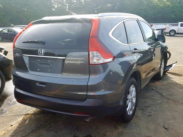 2HKRM3H70EH540389 - 2014 HONDA CR-V EXL CHARCOAL photo 4