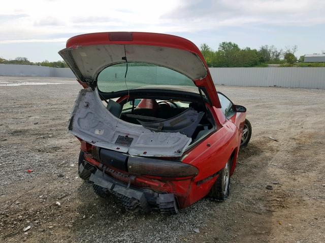 2G2FV22P1R2226906 - 1994 PONTIAC FIREBIRD F RED photo 4