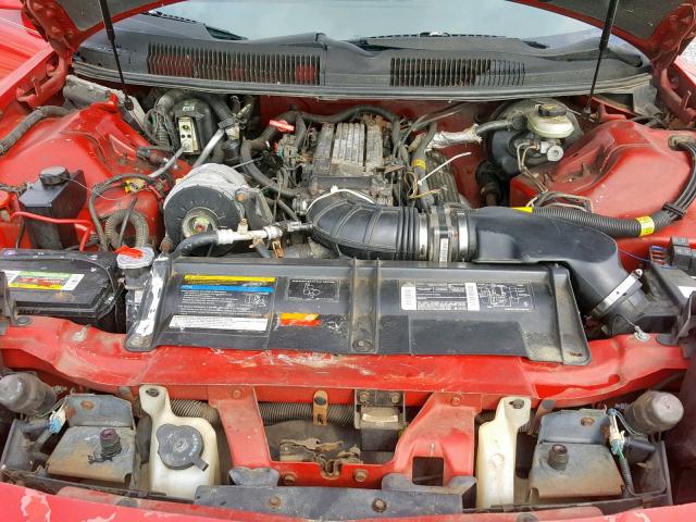 2G2FV22P1R2226906 - 1994 PONTIAC FIREBIRD F RED photo 7