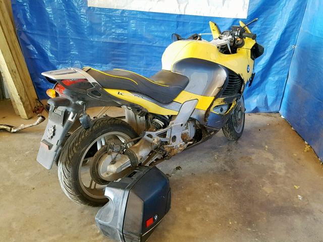 WB10554A6WZA50651 - 1998 BMW K1200 RS YELLOW photo 4