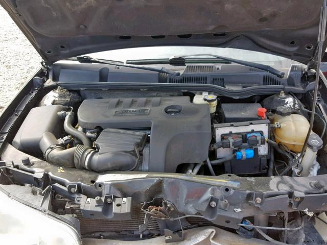1G8AW15F86Z102960 - 2006 SATURN ION LEVEL BLACK photo 7
