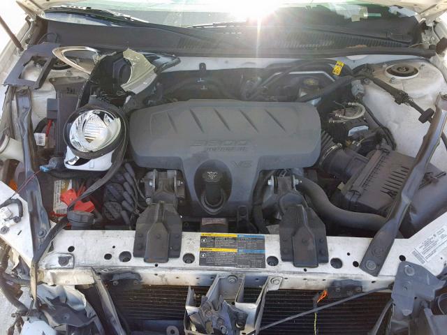 2G4WD582871212737 - 2007 BUICK LACROSSE C WHITE photo 7