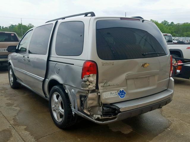 1GNDV33107D122618 - 2007 CHEVROLET UPLANDER L 银色 照片 3