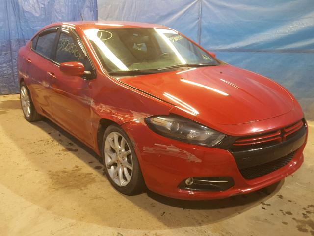 1C3CDFBA8DD106550 - 2013 DODGE DART SXT RED photo 1