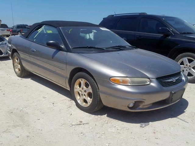 3C3EL55H9XT584618 - 1999 CHRYSLER SEBRING JX SILVER photo 1