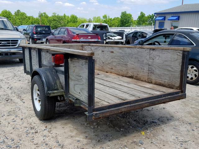 4Y3VC1015VS000959 - 1997 UTILITY TRAILER BLACK photo 3