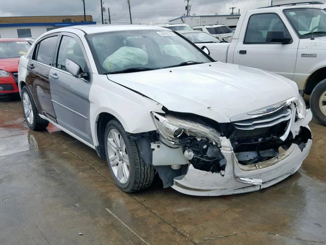 1C3CCBBG3CN130862 - 2012 CHRYSLER 200 TOURIN WHITE photo 1