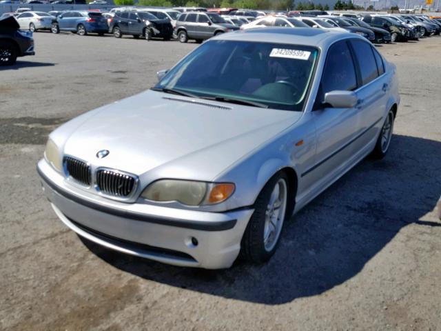 WBAEV53402KM24236 - 2002 BMW 330 I SILVER photo 2