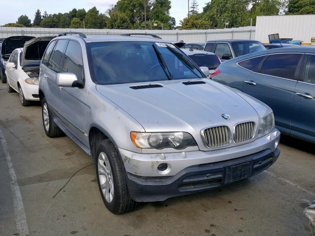 5UXFB335X2LH34712 - 2002 BMW X5 4.4I SILVER photo 1