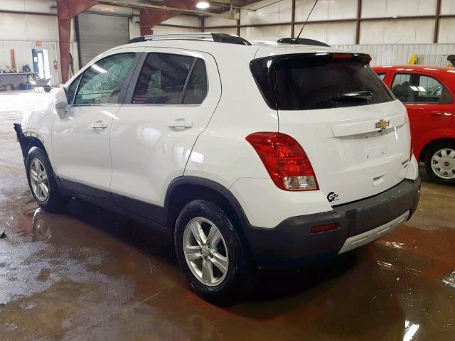 KL7CJPSB0GB587734 - 2016 CHEVROLET TRAX 1LT WHITE photo 3