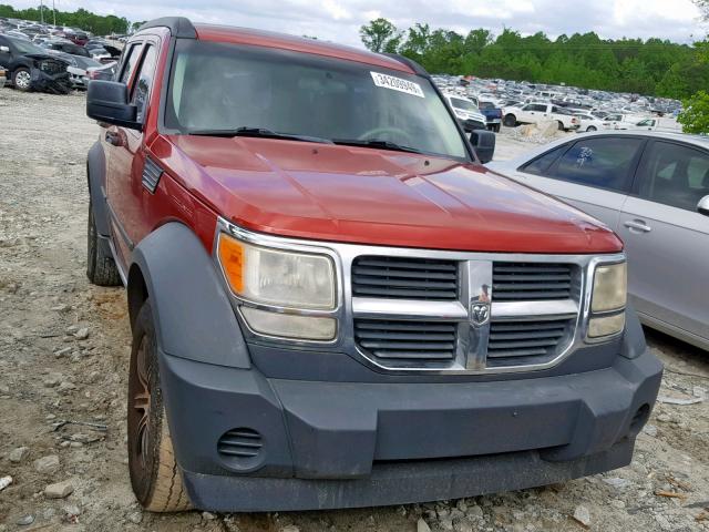 1D8GT28K18W100609 - 2008 DODGE NITRO SXT RED photo 1