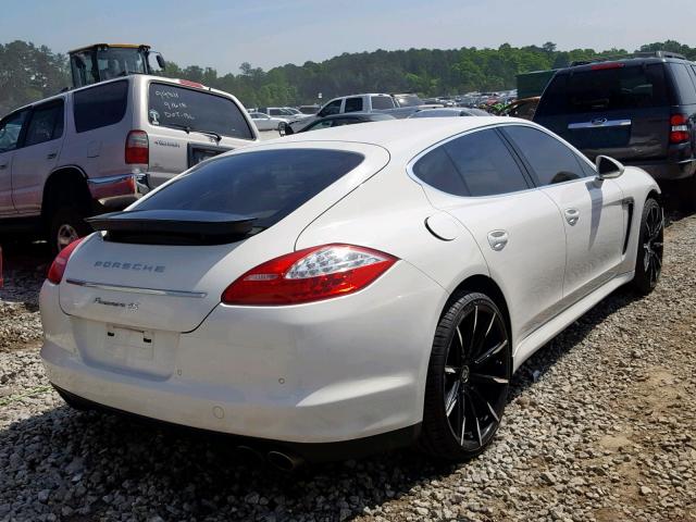 WP0AB2A71AL064778 - 2010 PORSCHE PANAMERA S WHITE photo 4