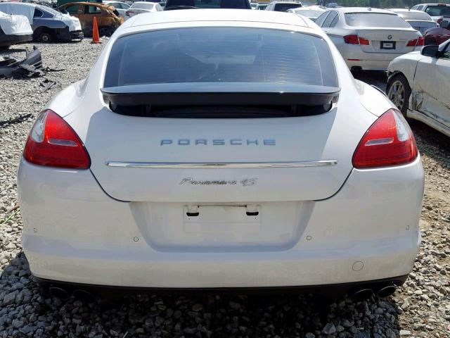 WP0AB2A71AL064778 - 2010 PORSCHE PANAMERA S WHITE photo 9