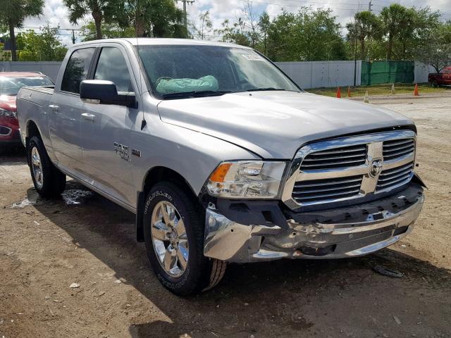 1C6RR6LT9KS573886 - 2019 RAM 1500 CLASS SILVER photo 1