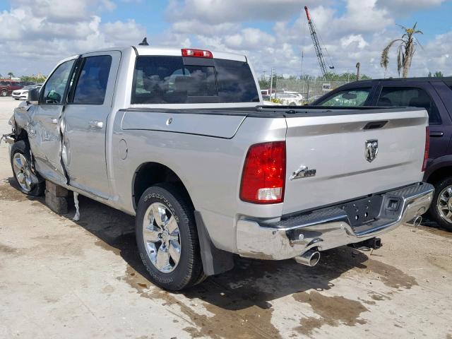 1C6RR6LT9KS573886 - 2019 RAM 1500 CLASS SILVER photo 3