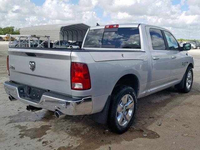 1C6RR6LT9KS573886 - 2019 RAM 1500 CLASS SILVER photo 4