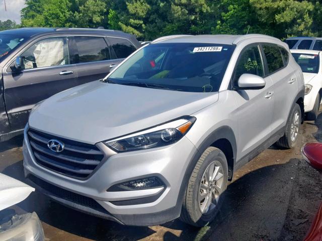 KM8J33A40GU224169 - 2016 HYUNDAI TUCSON LIM SILVER photo 2