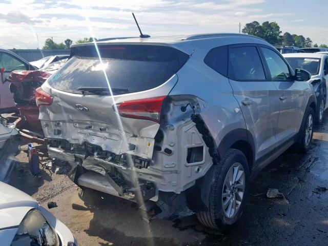 KM8J33A40GU224169 - 2016 HYUNDAI TUCSON LIM SILVER photo 4