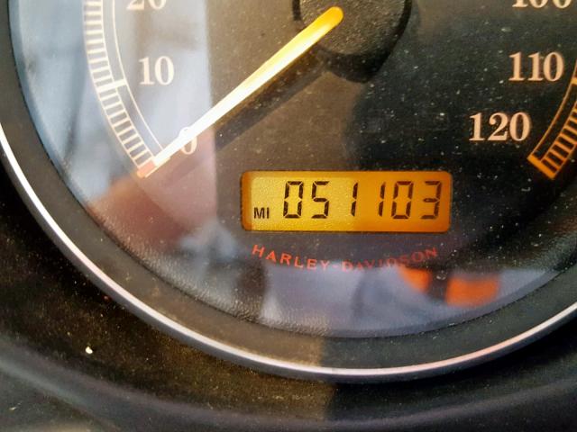 1HD1FC4177Y600984 - 2007 HARLEY-DAVIDSON FLHTCUI BLACK photo 8