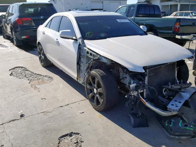 1G6AA5RA2D0178124 - 2013 CADILLAC ATS WHITE photo 1