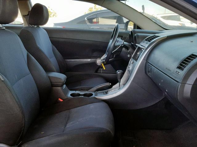 JTKDE167680267595 - 2008 TOYOTA SCION TC BLUE photo 5