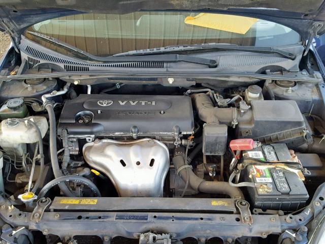 JTKDE167680267595 - 2008 TOYOTA SCION TC BLUE photo 7