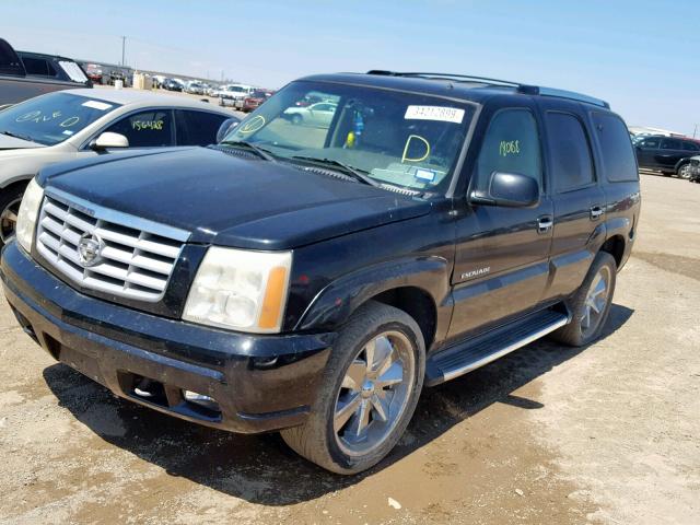 1GYEK63N42R185043 - 2002 CADILLAC ESCALADE L BLACK photo 2