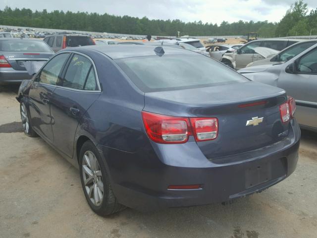 1G11E5SA4DF305263 - 2013 CHEVROLET MALIBU 2LT BLUE photo 3