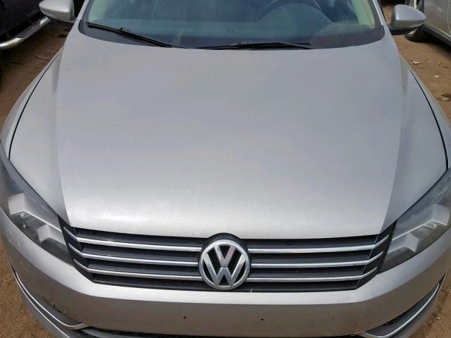 1VWBH7A30CC044003 - 2012 VOLKSWAGEN PASSAT SE SILVER photo 7