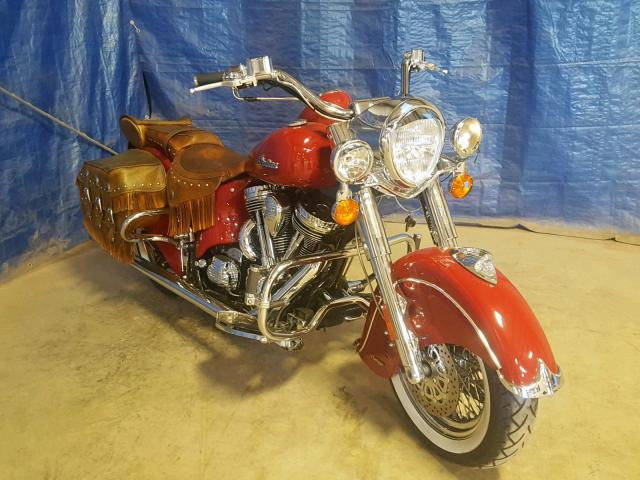 5VP1V35N8C3000070 - 2012 INDIAN MOTORCYCLE CO. CHIEF VINT RED photo 1