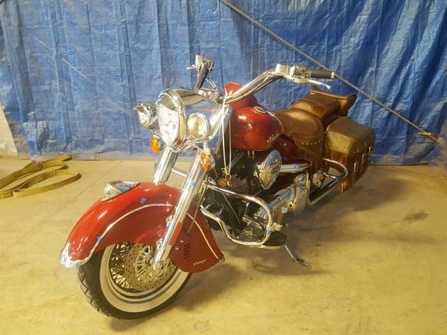 5VP1V35N8C3000070 - 2012 INDIAN MOTORCYCLE CO. CHIEF VINT RED photo 2