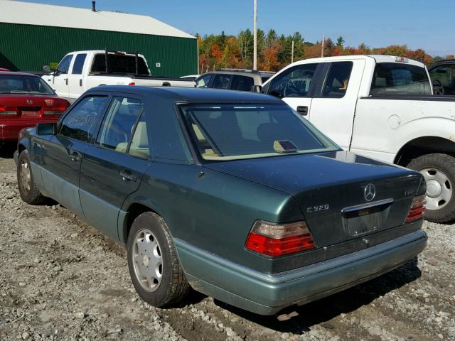 WDBEA32E7RC149822 - 1994 MERCEDES-BENZ E 320 GREEN photo 3