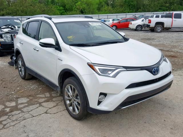 JTMDJREV4JD259236 - 2018 TOYOTA RAV4 HV LI CREAM photo 1