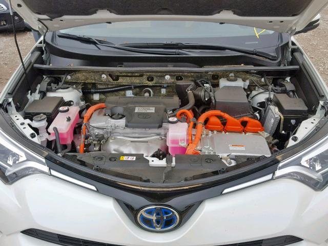 JTMDJREV4JD259236 - 2018 TOYOTA RAV4 HV LI CREAM photo 7