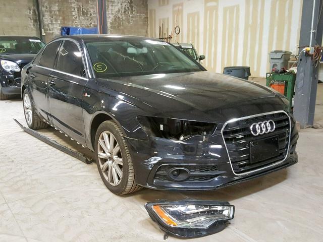 WAUFGAFC1CN045840 - 2012 AUDI A6 PREMIUM BLACK photo 1