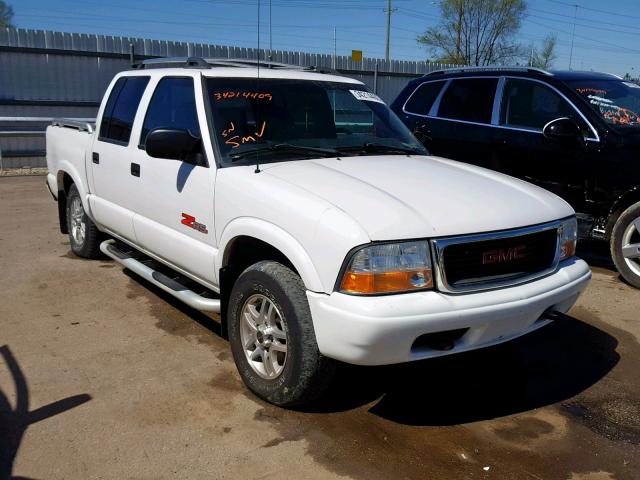 1GTDT13X54K136156 - 2004 GMC SONOMA WHITE photo 1