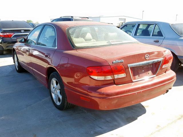 JM1TA221211709231 - 2001 MAZDA MILLENIA RED photo 3