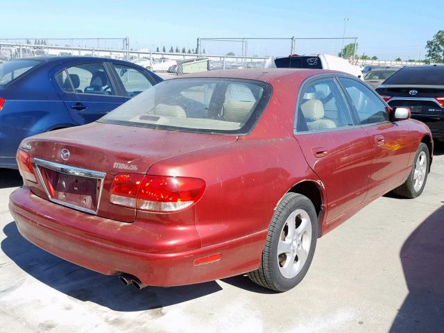 JM1TA221211709231 - 2001 MAZDA MILLENIA RED photo 4