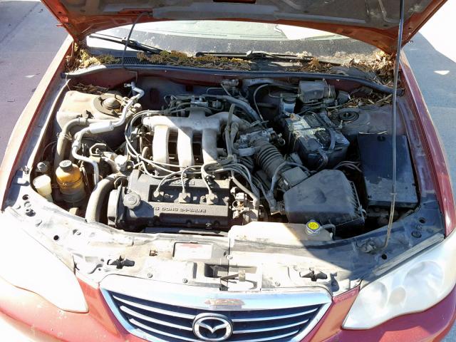 JM1TA221211709231 - 2001 MAZDA MILLENIA RED photo 7