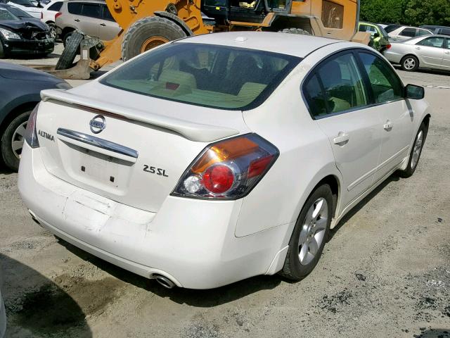 1N4AL21E17N415672 - 2007 NISSAN ALTIMA 2.5 WHITE photo 4