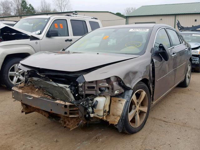 1G1ZC5E08CF139985 - 2012 CHEVROLET MALIBU 1LT 棕色 照片 2